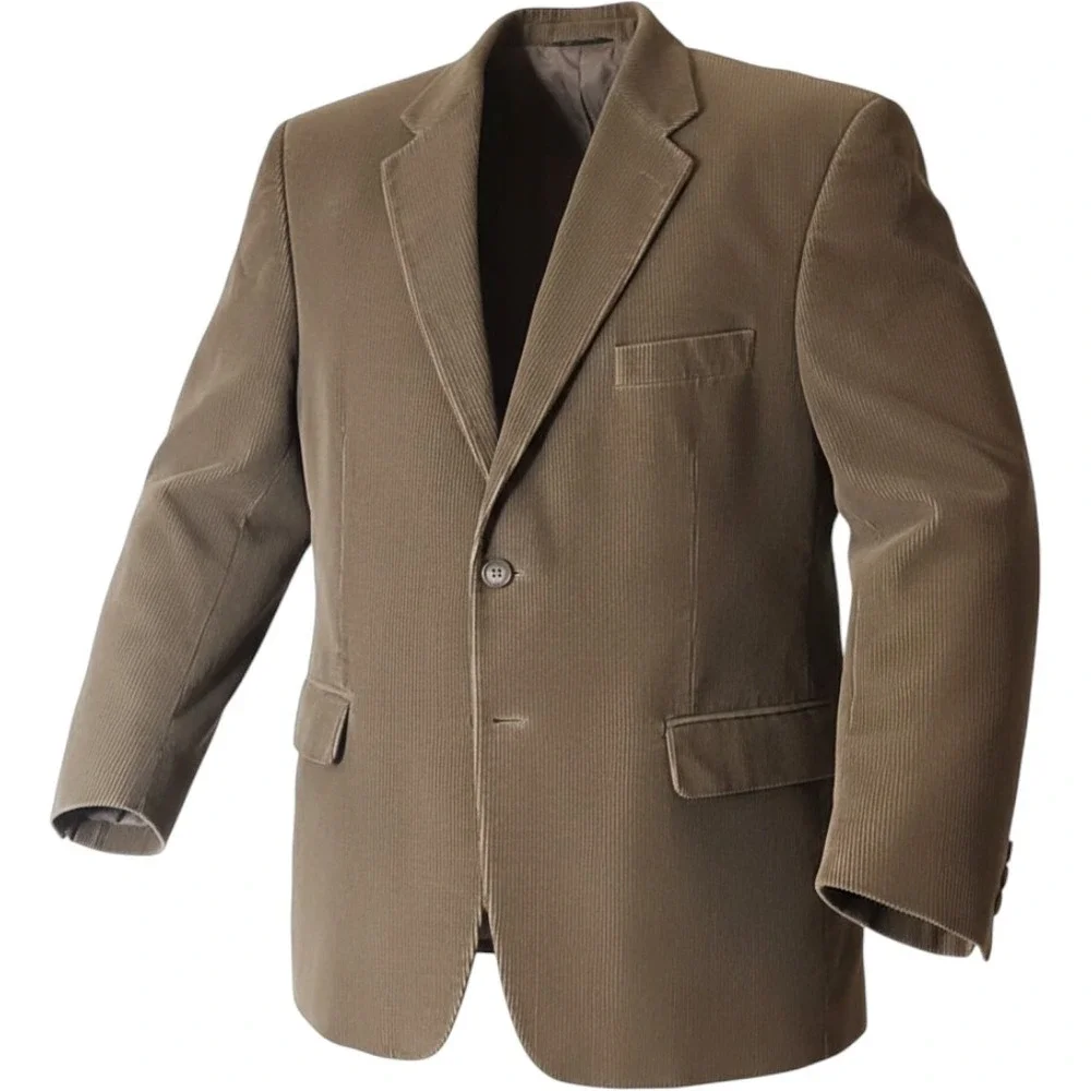 VINTAGE Chaps Ralph Lauren Corduroy Blazer Jacket Mens Sport Coat Academia 46